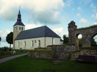 190-06.08. Kirche und Klosterruinen  Gudhem